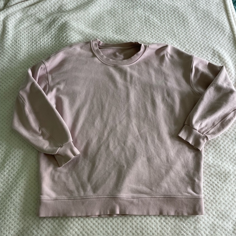 Lululemon Pink Sweatshirt